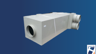 SILENCIEUX DE VENTILATION PLASTIQUE PPH