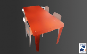 TABLE PLASTIQUE SUR MESURE