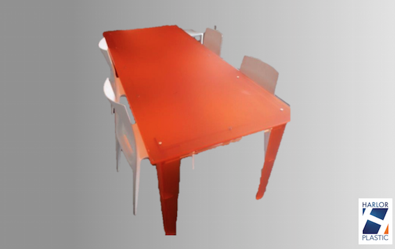 TABLE DE RÉUNION PLEXI DESIGN