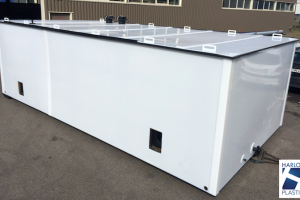 CUVE DE STOCKAGE PLASTIQUE GRAND VOLUME PEHD