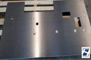 Usinage plaque aluminium