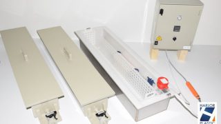 CUVE PVDF ET PPH AVEC THERMOPLONGEUR