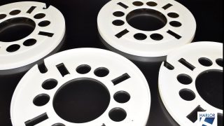 DECOUPE ET USINAGE DE DISQUES EN PA6