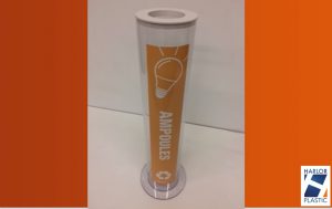 HARLOR PLASTIC- COLLECTEUR AMPOULE POUBELLE POUR AMPOULE
