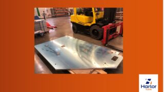USINAGE PLAQUE ALUMINIUM GRANDE DIMENSION