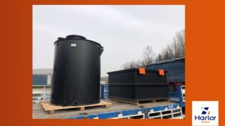 CUVE PLASTIQUE DE STOCKAGE POUR PRODUIT CHIMIQUE ET STOCKAGE EAUX USEES